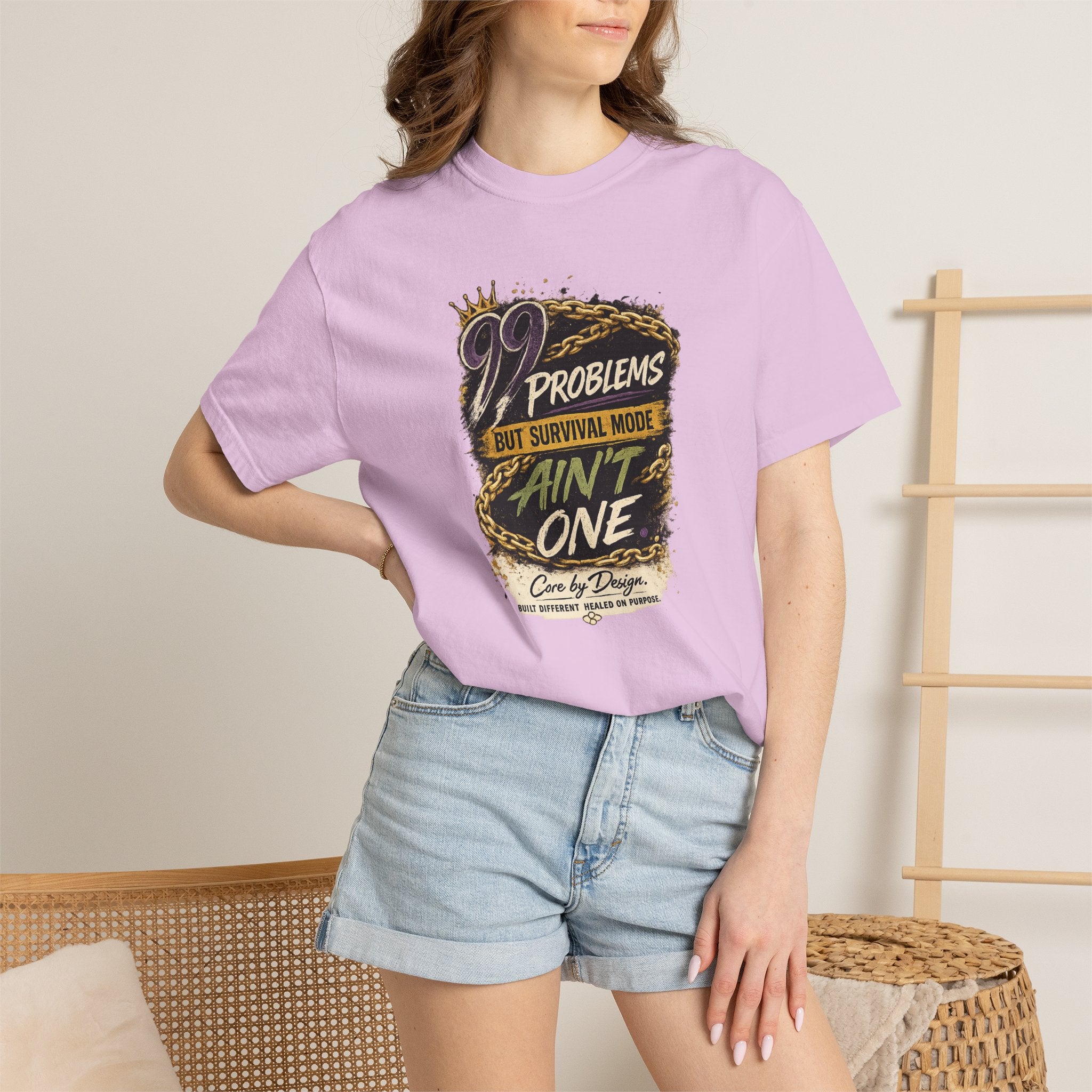 99 Problems But Survival Mode Ain't One T-Shirt | Vintage Graphic Tee