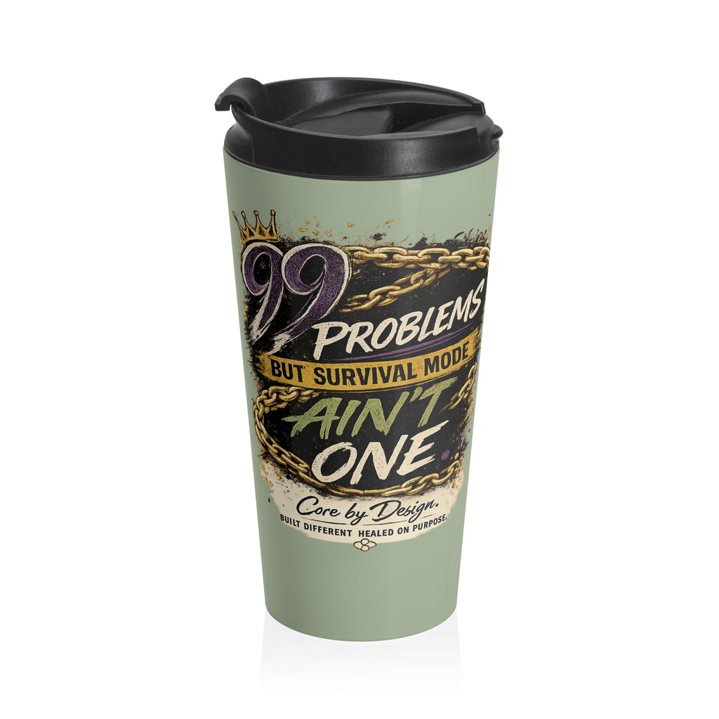 I Stopped Surviving I Started Living Travel Mug | Stainless Steel Insulated Tumbler