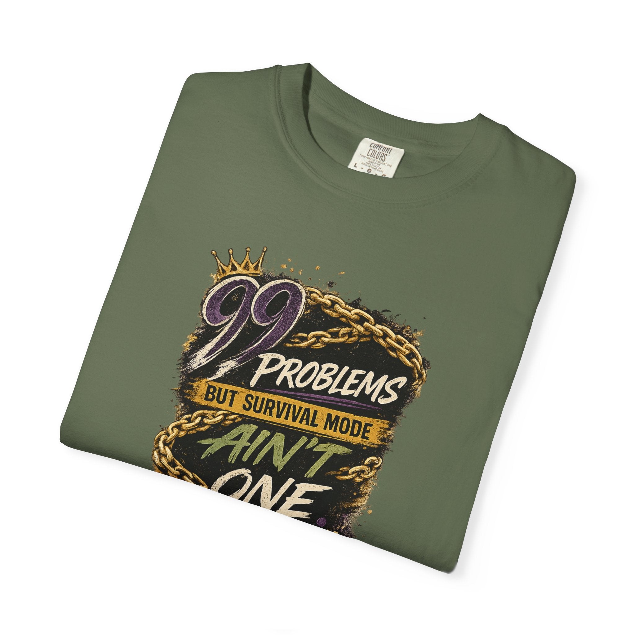 99 Problems But Survival Mode Ain't One T-Shirt | Vintage Graphic Tee