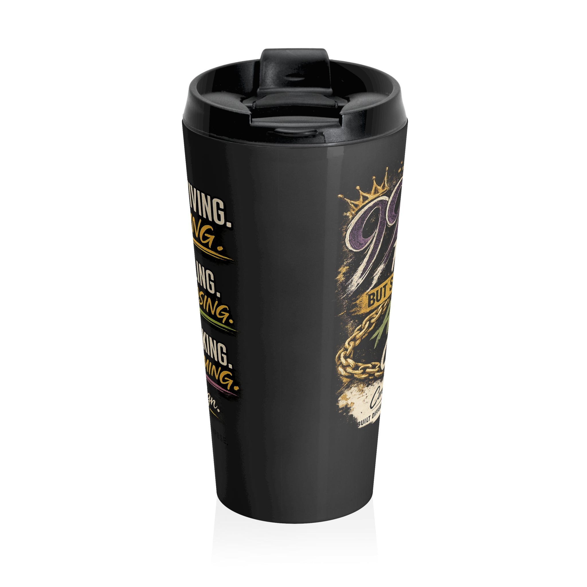 I Stopped Surviving I Started Living Travel Mug | Stainless Steel Insulated Tumbler