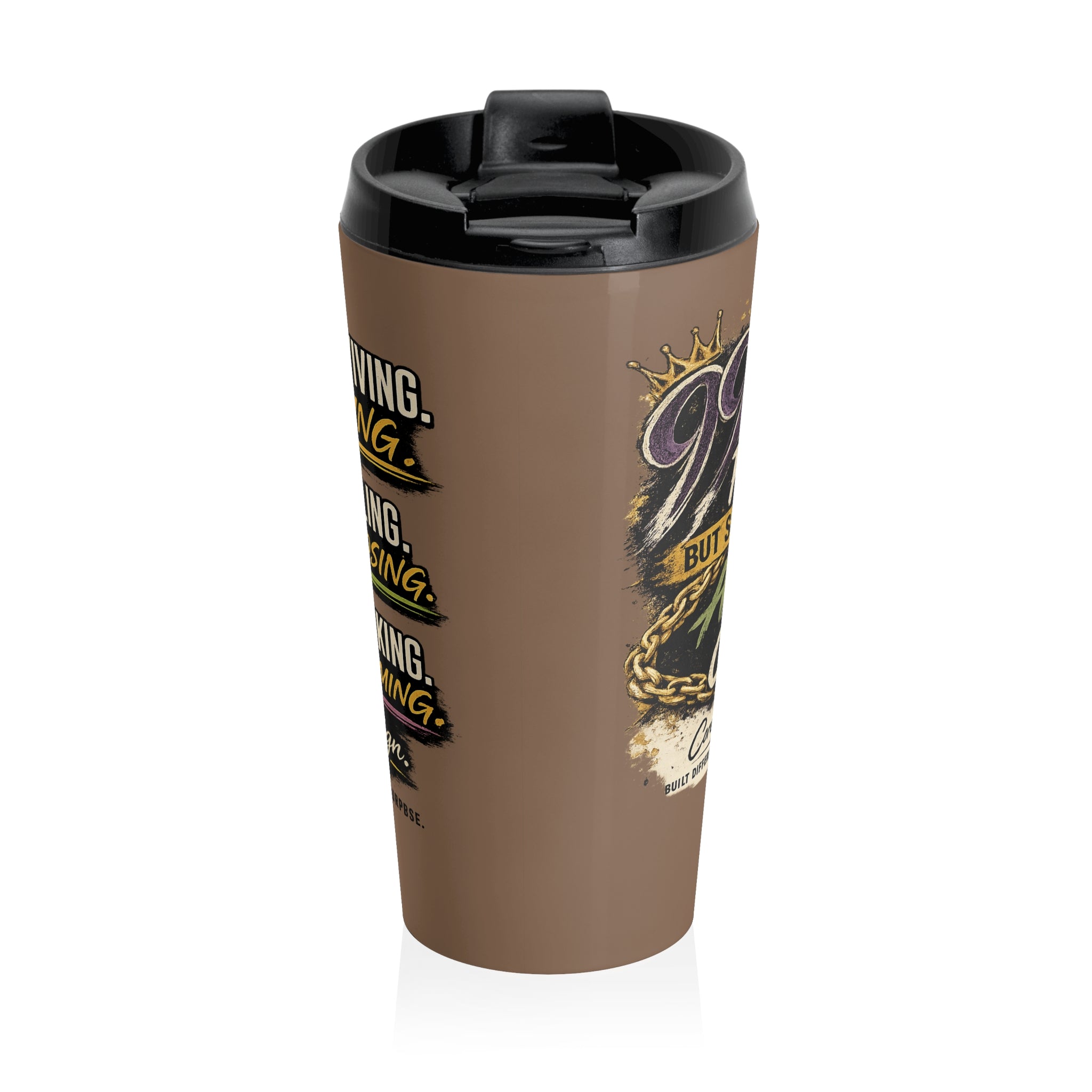 I Stopped Surviving I Started Living Travel Mug | Stainless Steel Insulated Tumbler