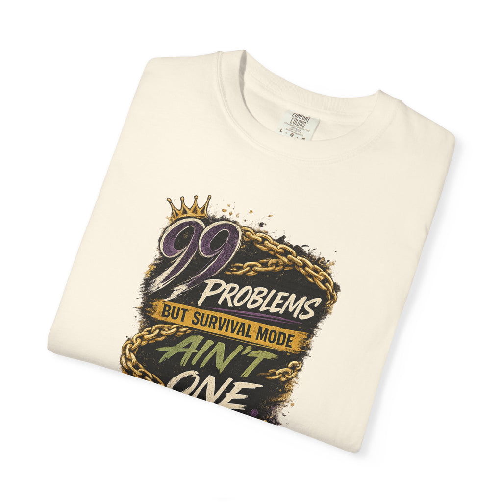 99 Problems But Survival Mode Ain't One T-Shirt | Vintage Graphic Tee