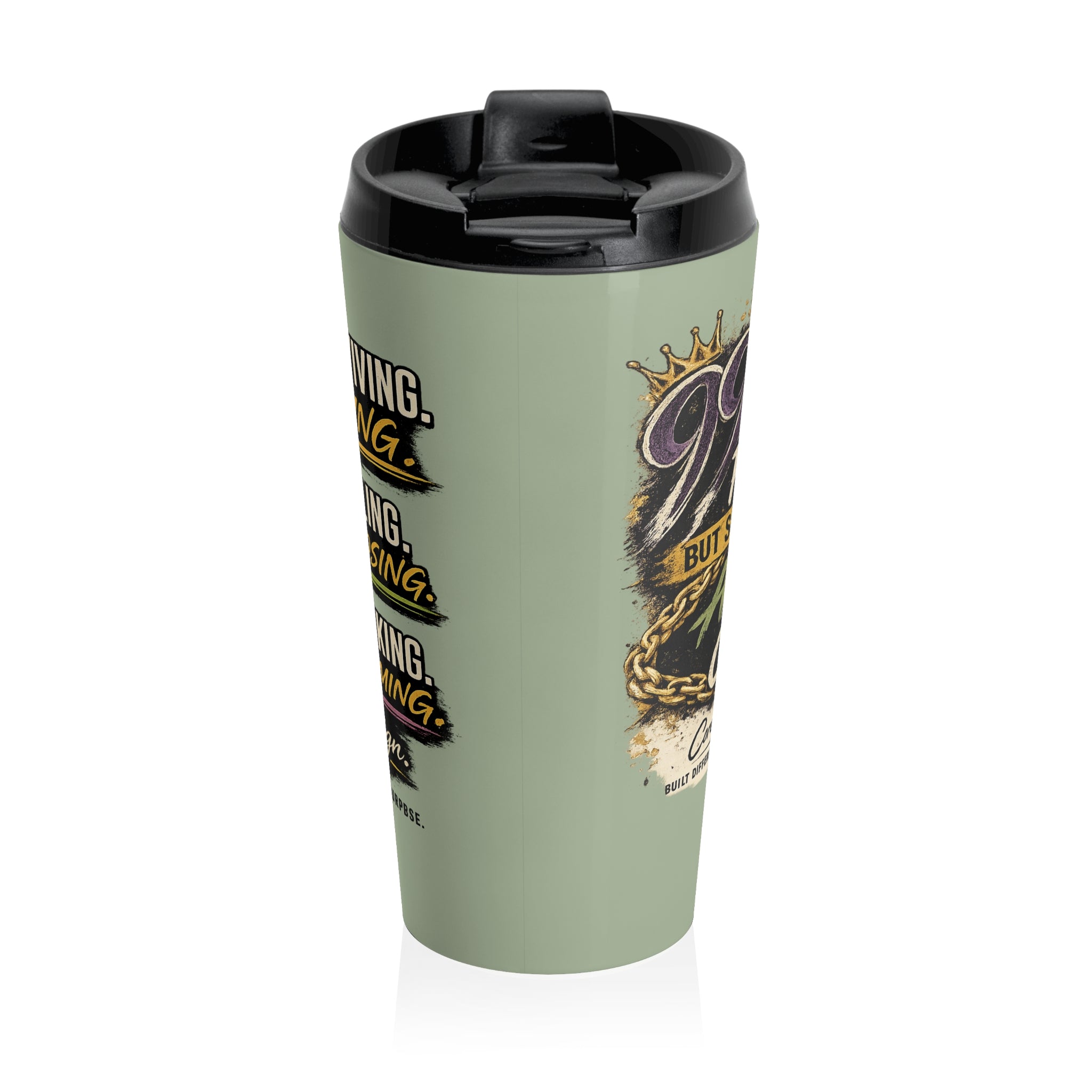 I Stopped Surviving I Started Living Travel Mug | Stainless Steel Insulated Tumbler