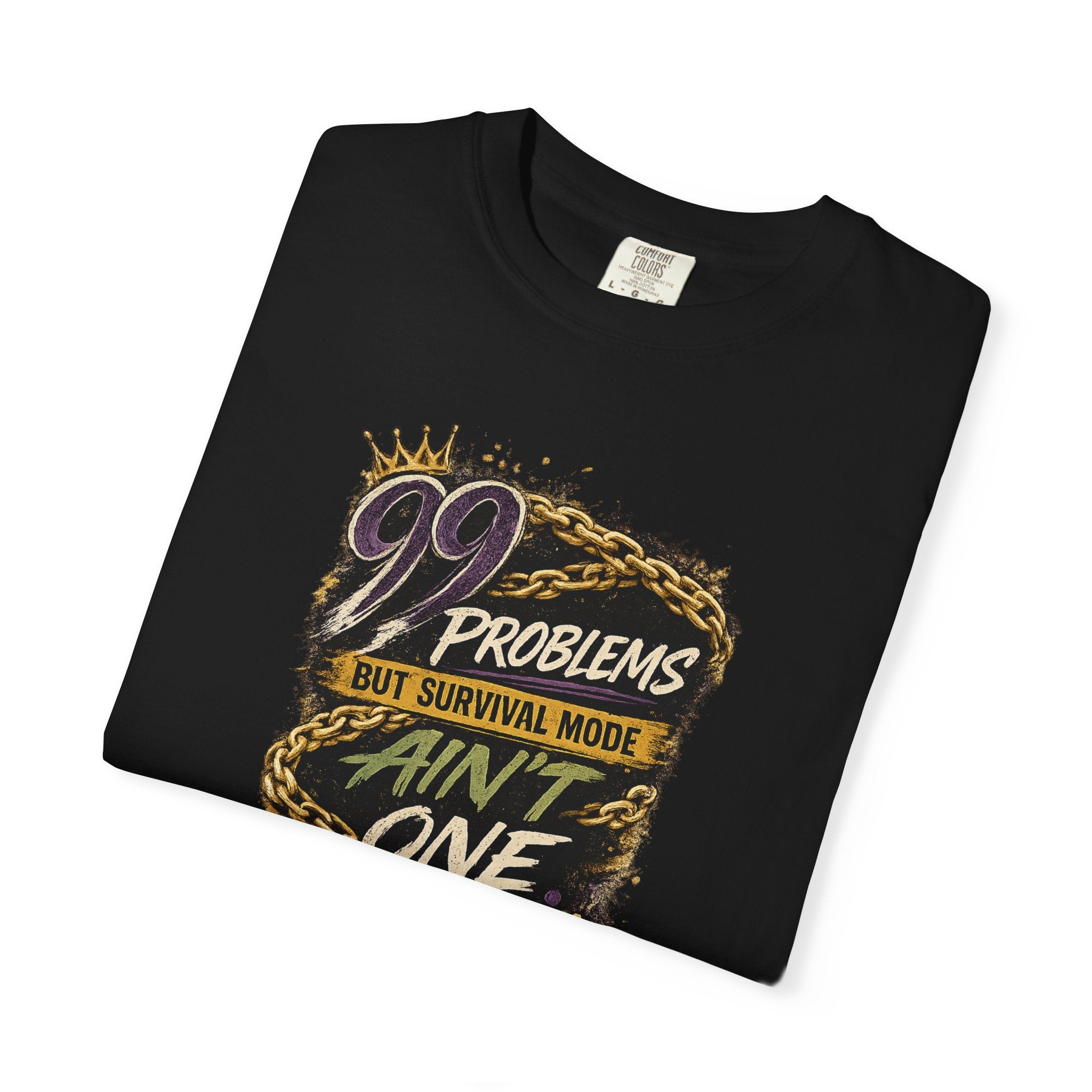 99 Problems But Survival Mode Ain't One T-Shirt | Vintage Graphic Tee