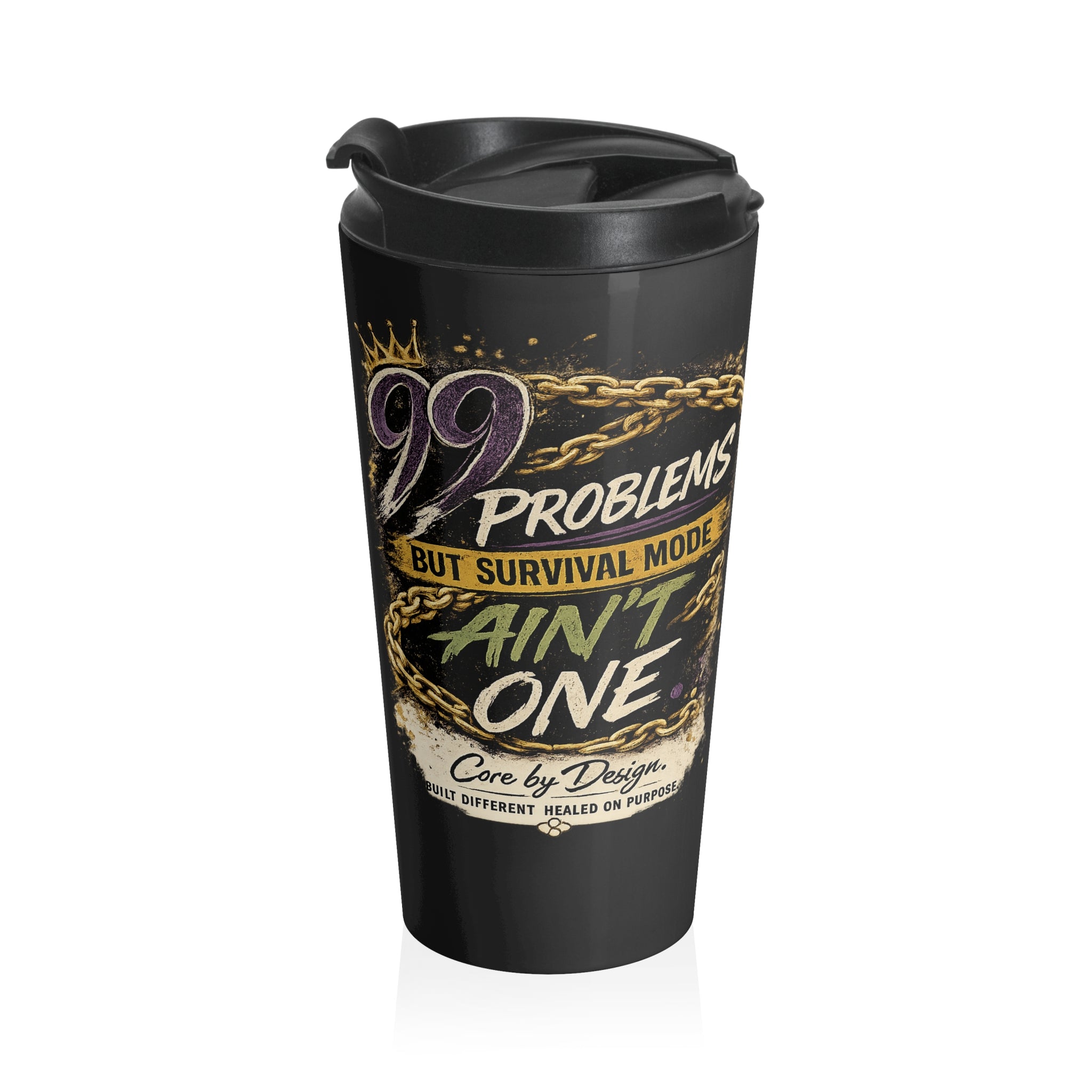 I Stopped Surviving I Started Living Travel Mug | Stainless Steel Insulated Tumbler
