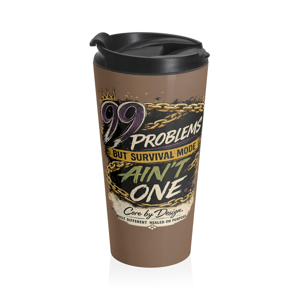 I Stopped Surviving I Started Living Travel Mug | Stainless Steel Insulated Tumbler